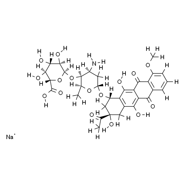 Daunorubicin 4’-O-α-D-Glucoside Sodium Salt