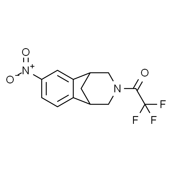 Ethanone, 2,2,2-trifluoro-1-(1,2,4,5-tetrahydro-7-nitro-1,5-methano-3H-3-benzazepin-3-yl)-