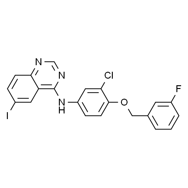 N-[3-氯-4-(3-氟苄氧基)苯基]-6-碘喹唑啉-4-胺