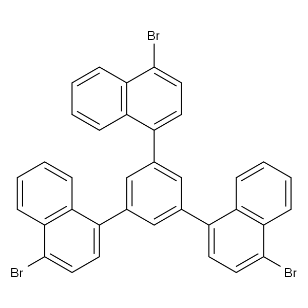 1,3,5-三(4-溴代萘-1-基)苯