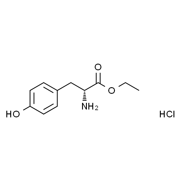 (R)-2-氨基-3-(4-羟基苯基)丙酸乙酯盐酸盐