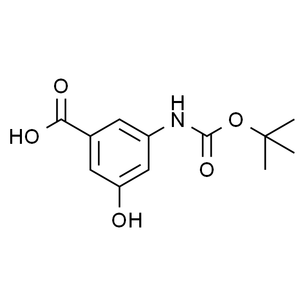 3-(N-Boc-氨基)-5-羟基苯甲酸