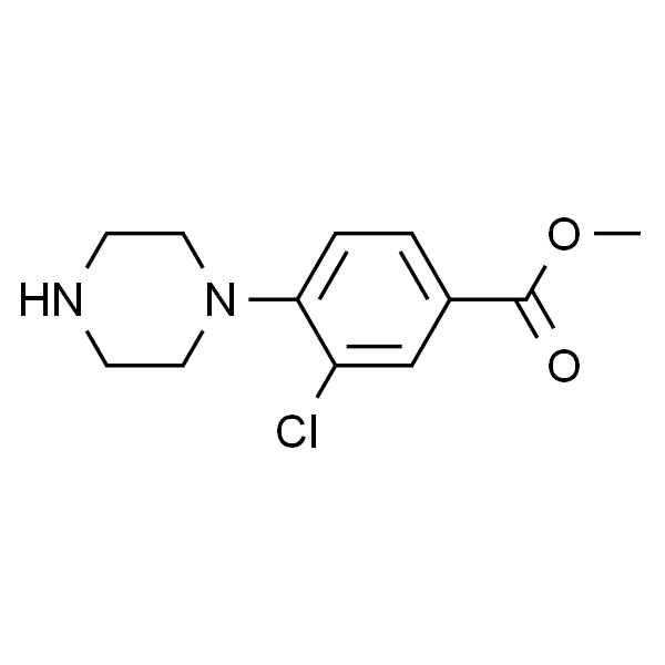 3-氯-4-(1-哌嗪基)苯甲酸甲酯