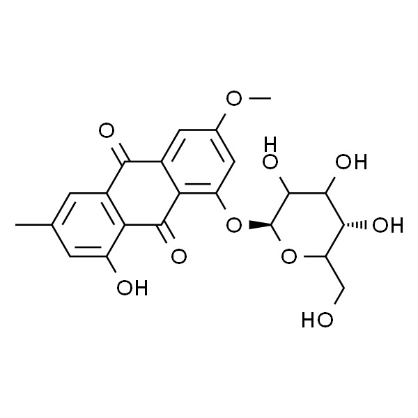 大黄素甲醚-8-O-β-D-葡萄糖苷