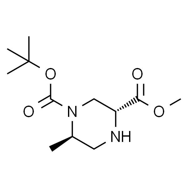 (3R,6R)-1-叔丁基 3-甲基-6-甲基哌嗪-1,3-二甲酸酯