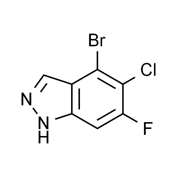 4-溴-5-氯-6-氟-1H-吲唑