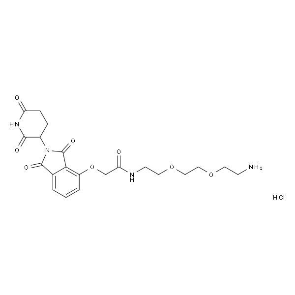 Thalidomide-O-amido-PEG2-C2-NH2(hydrochloride)
