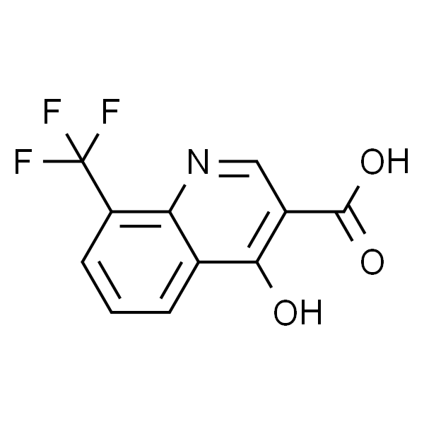 4-羟基-8-三氟甲基喹啉-3-甲酸