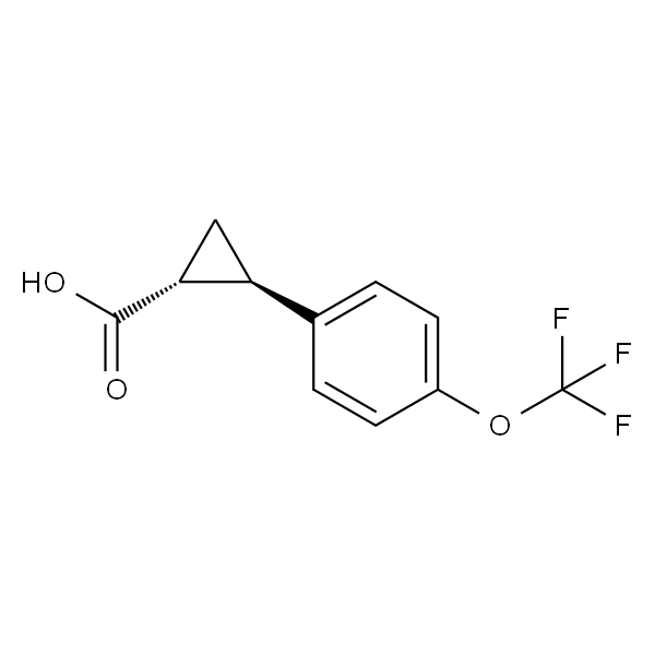 反式-2-（4-（三氟甲氧基）苯基）环丙烷-1-羧酸