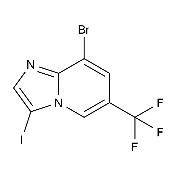 8-溴-3-碘-6-(三氟甲基)咪唑并[1,2-a]吡啶