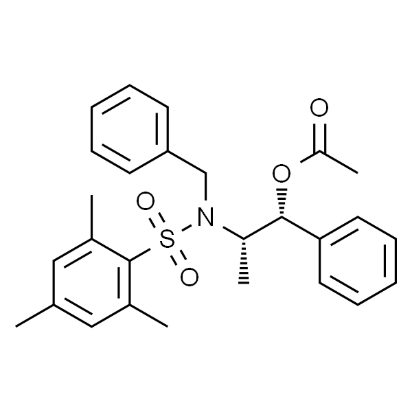 乙酸(1R,2S)-2-[N-苄基-N-(三甲苯基磺酰)氨基]-1-苯基丙酯[交叉醇醛反应用yabo官网手机版
]