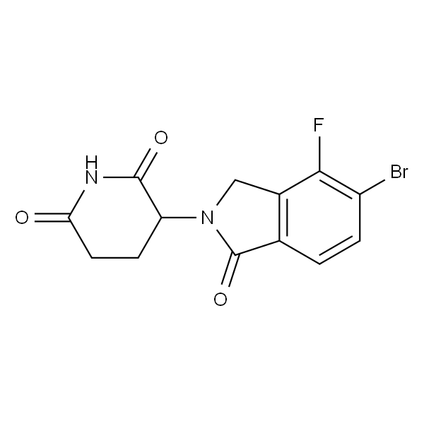 3-(5-溴-4-氟-1-氧异喹啉-2-基)哌啶-2,6-二酮