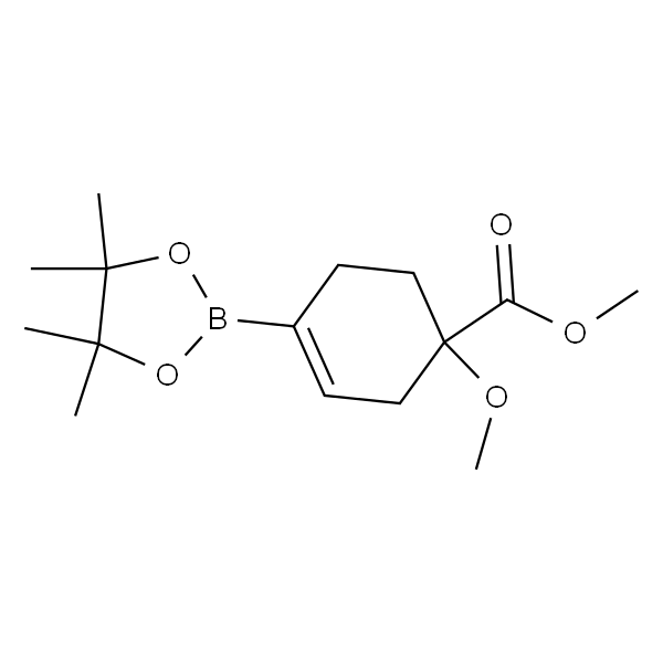 1-甲氧基-4-(4,4,5,5-四甲基-1,3,2-二氧杂硼杂环戊烷-2-基)环己-3-烯羧酸甲酯