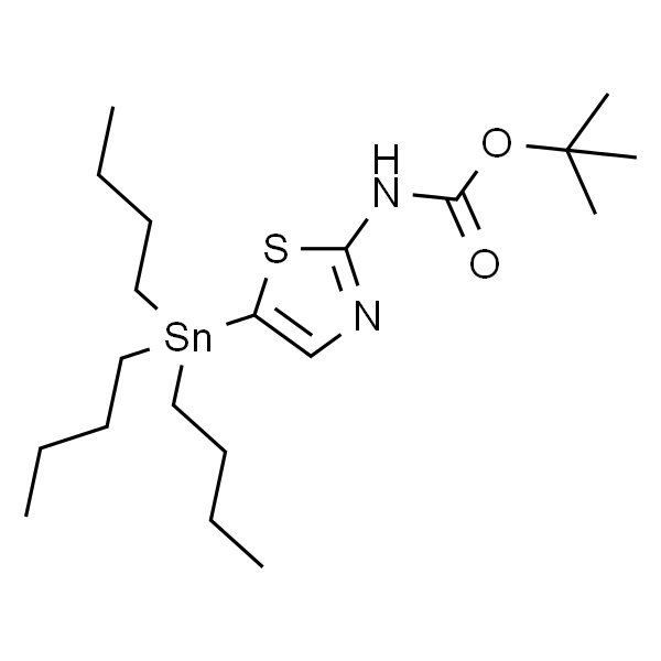 (5-(三丁基锡烷基)噻唑-2-基)氨基甲酸叔丁酯