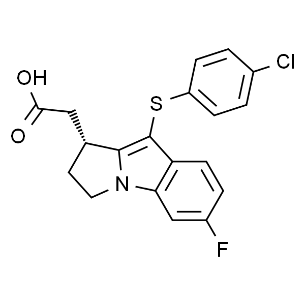 (R)-2-(9-((4-氯苯基)硫代)-6-氟-2,3-二氢-1H-吡咯并[1,2-a]吲哚-1-基)乙酸