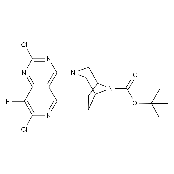 3-(2,7-二氯-8-氟吡啶并[4,3-d]嘧啶-4-基)-3,8-二氮杂双环[3.2.1]辛烷-8-羧酸叔丁酯