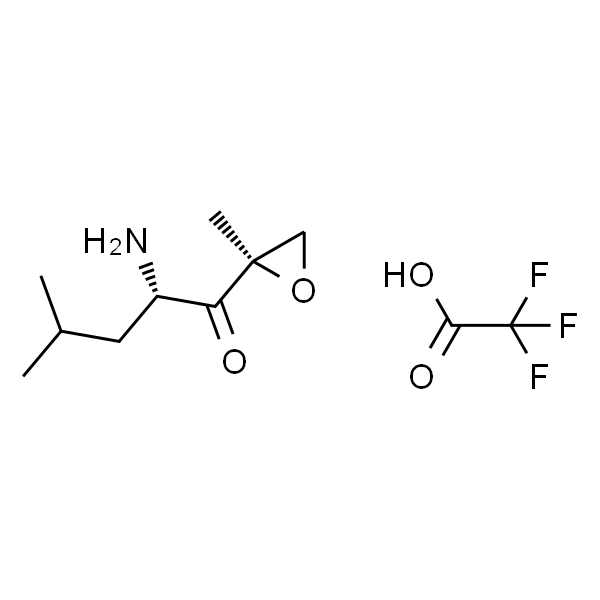 (2S)-2-氨基-4-甲基-1-[(2R)-2-甲基环氧乙烷基]-1-戊酮三氟乙酸盐