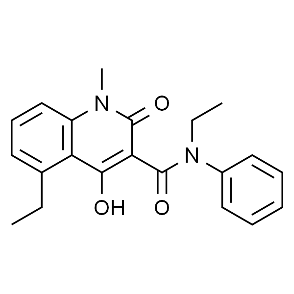 N,5-二乙基-4-羟基-1-甲基-2-氧代-N-苯基-1,2-二氢喹啉-3-甲酰胺