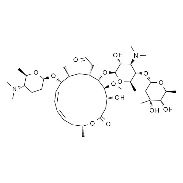 2-((4R,5S,6S,7R,9R,10R,11E,13E,16R)-6-(((2S,3R,4R,5S,6R)-5-(((2S,4R,5S,6S)-4,5-二羟基-4,6-二甲基四氢-2H-吡喃-2-基)氧基)-4-(二甲基氨基)-3-羟基-6-甲基四氢-2H-吡喃-2-基)氧基)-10-(((2R,5S,6R)-5-(二甲基氨基)-6-甲基四氢-2H-吡喃-2-基)氧基)-4-羟基-5-甲氧基-9,16二甲基-2-氧代氧杂环十六烷-11,13二烯-7-基)乙醛