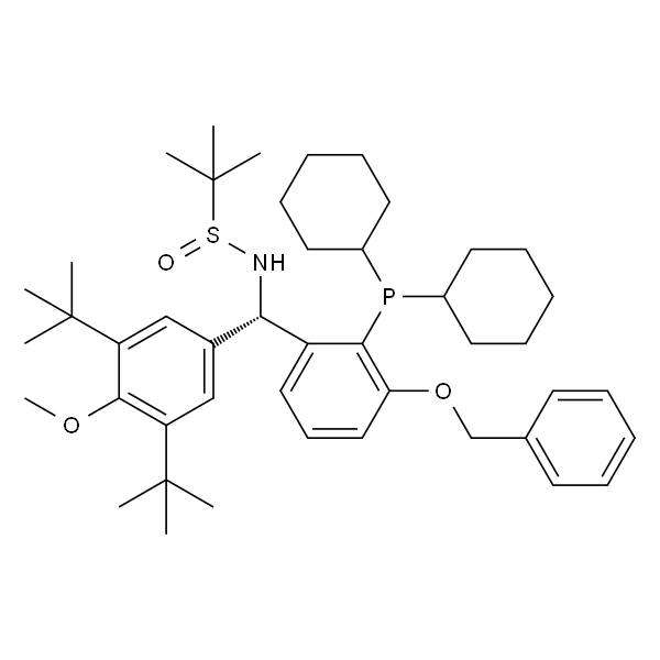 [S(R)]-N-[(S)-[3,5-二叔丁基-4-甲氧基苯基][(3-苄氧基-2-(二环己基膦)苯基)甲基]-2-叔丁基亚磺酰胺