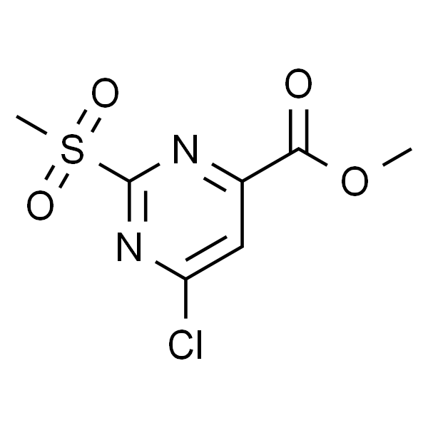 6-氯-2-(甲基磺酰基)嘧啶-4-羧酸乙酯