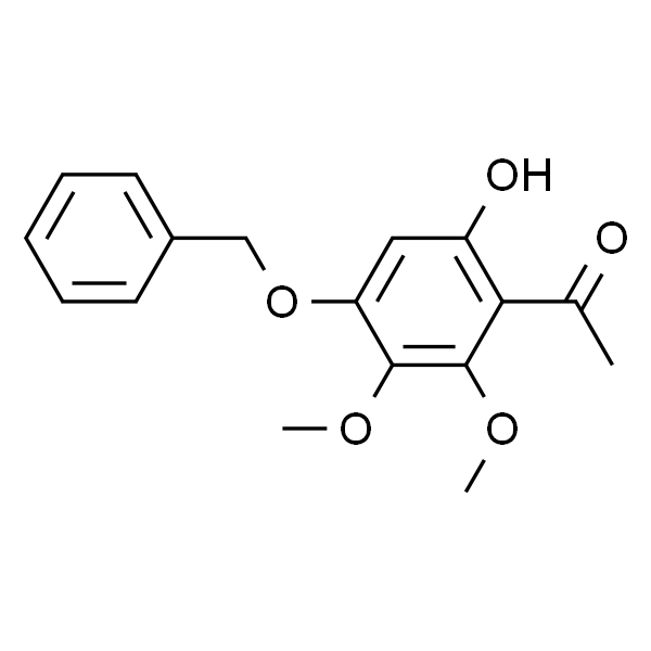2-乙酰基-5-(苄氧基)-3,4-二甲氧基苯酚