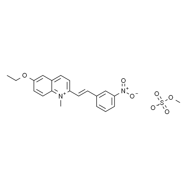 6-乙氧基-1-甲基-2-(3-硝基苯乙烯基)喹啉硫酸甲酯盐