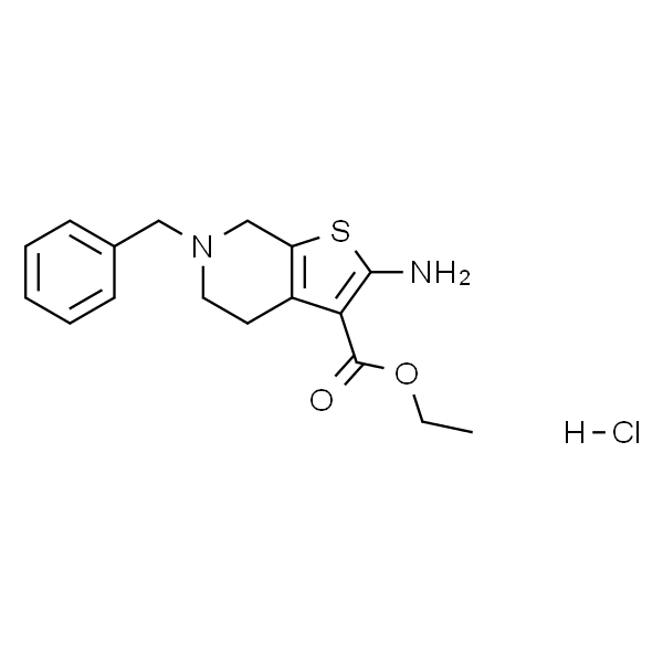 2-氨基-6-苄基-4,5,6,7-四氢噻吩并[2,3-c]吡啶-3-羧酸乙酯盐酸盐