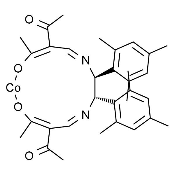 (1S,2S)-N,N'-双(2-乙酰-3-氧代-2-亚丁烯基)-1,2-二均三甲苯基乙二胺合钴(II)