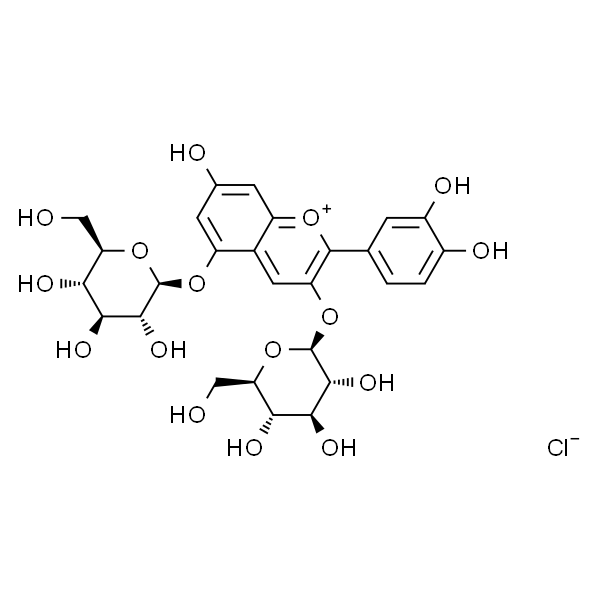 氯化失车菊素-3,5-O-双葡萄糖苷