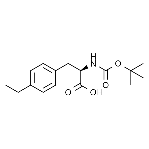 (S)-2-((叔丁氧基羰基)氨基)-3-(4-乙基苯基)丙酸