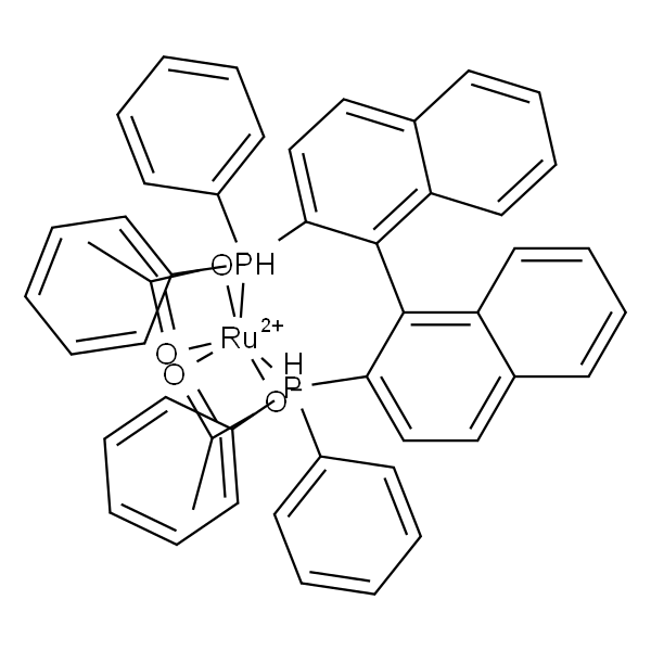 二乙酸根[(S)-(-)-2,2′-双(二苯基膦基)-1,1′-联萘基]钌(II)