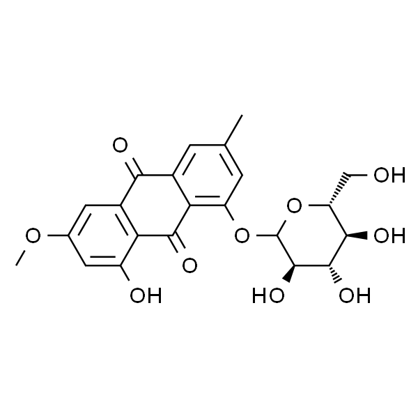 大黄素甲醚-1-O-β-D-葡萄糖苷