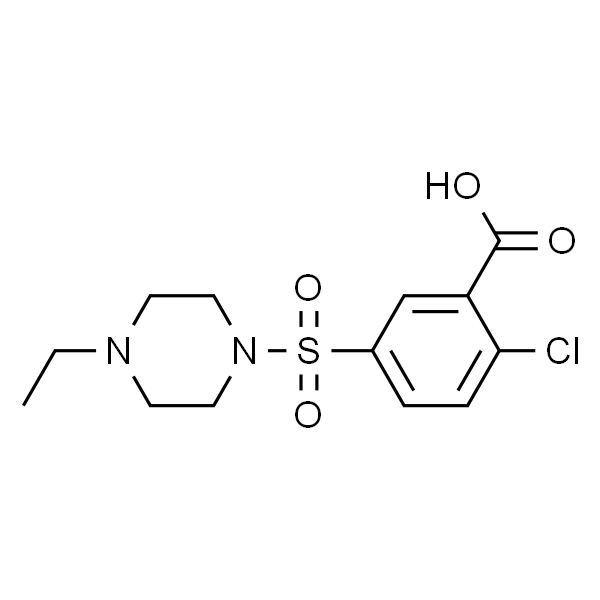 2-溴-5-[(4-乙基哌嗪-1-基)磺酰基]苯甲酸
