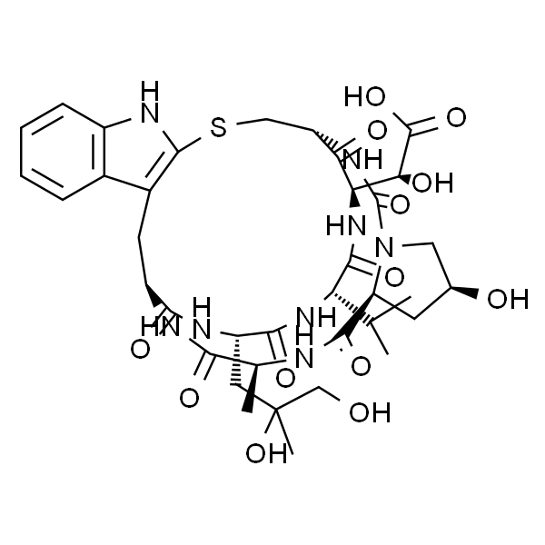 Phallacidin from Amanita phalloides