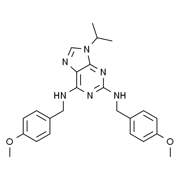 9-异丙基-N2,N6-双(4-甲氧基苄基)-9H-嘌呤-2,6-二胺