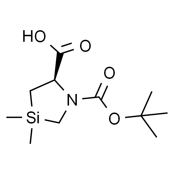 (R)-1-Boc-3,3-二甲基-1,3-硅杂吡咯烷-5-甲酸