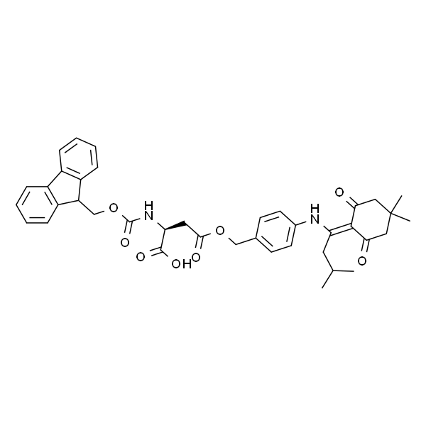 N-芴甲氧羰基-L-天冬氨酸 4-[[4-[[1-(4,4-二甲基-2,6-二氧代环己亚基)-3-甲基丁基]氨基]苯基]甲基]酯