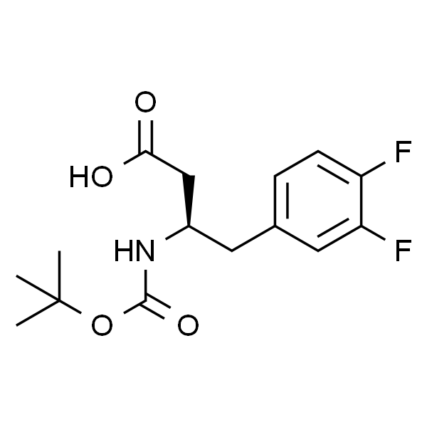 (R)-3-((叔丁氧羰基)氨基)-4-(3,4-二氟苯基)丁酸