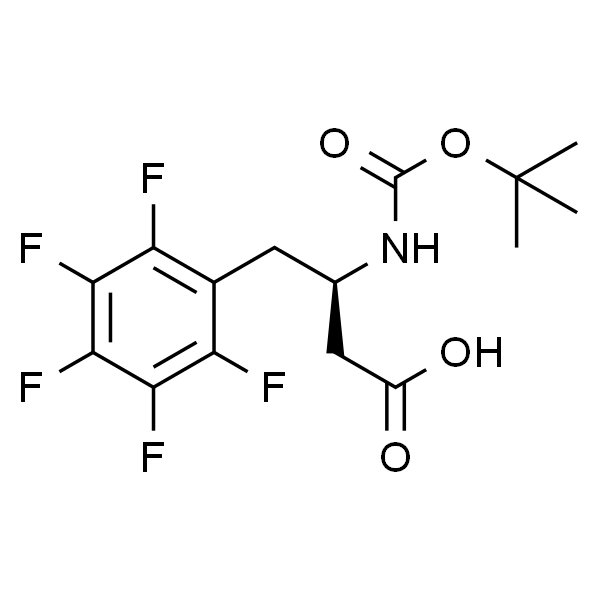 (R)-3-((叔丁氧羰基)氨基)-4-(全氟苯基)丁酸