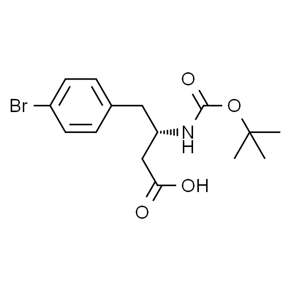 (S)-4-(4-溴苯基)-3-((叔丁氧羰基)氨基)丁酸