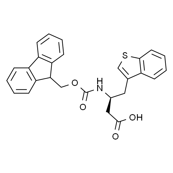 (S)-3-((((9H-芴-9-基)甲氧基)羰基)氨基)-4-(苯并[b]噻吩-3-基)丁酸