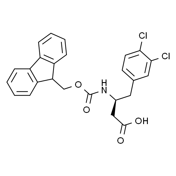 (S)-3-((((9H-芴-9-基)甲氧基)羰基)氨基)-4-(3,4-二氯苯基)丁酸