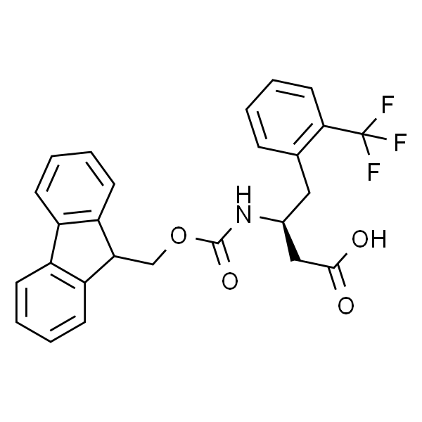 Fmoc-(S)-3-氨基-4-(2-三氟甲基苯基)-丁酸