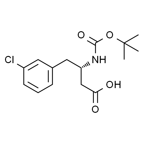 Boc-(S)-3-氨基-4-(3-氯苯基)丁酸