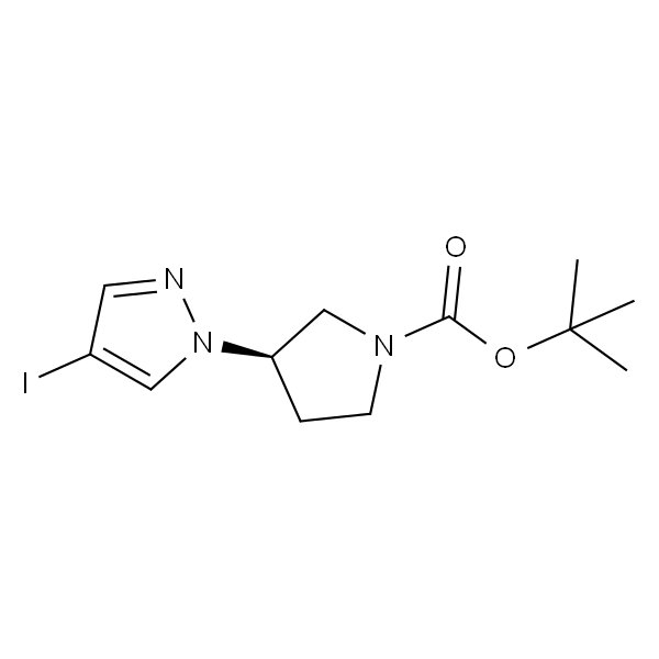 (R)-3-(4-碘-1H-吡唑-1-基)吡咯烷-1-羧酸叔丁酯