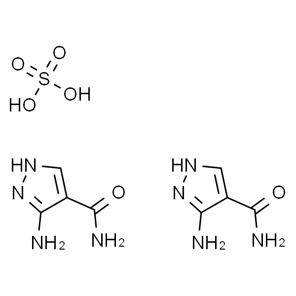 3-氨基吡唑-4-甲酰胺半硫酸盐