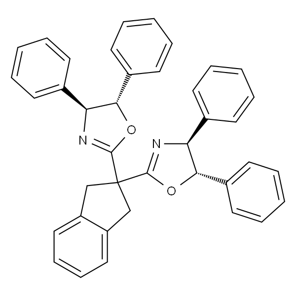 (4S,4'S,5S,5'S)-2,2'-(2,3-二氢-1H-茚-2,2-二基)双(4,5-二苯基-4,5-二氢噁唑)