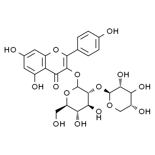 山奈酚3-O-桑布双糖苷