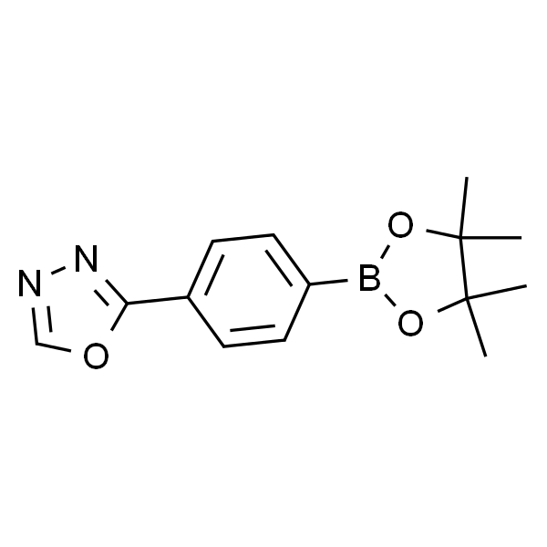 2-(4-(4,4,5,5-四甲基-1,3,2-二氧杂硼杂环戊烷-2-基)苯基)-1,3,4-恶二唑